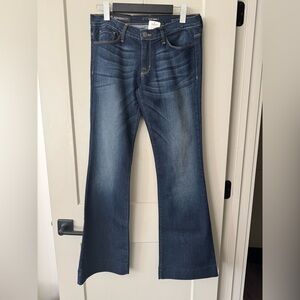 Flying Monkey Dark Blue Flare Jeans